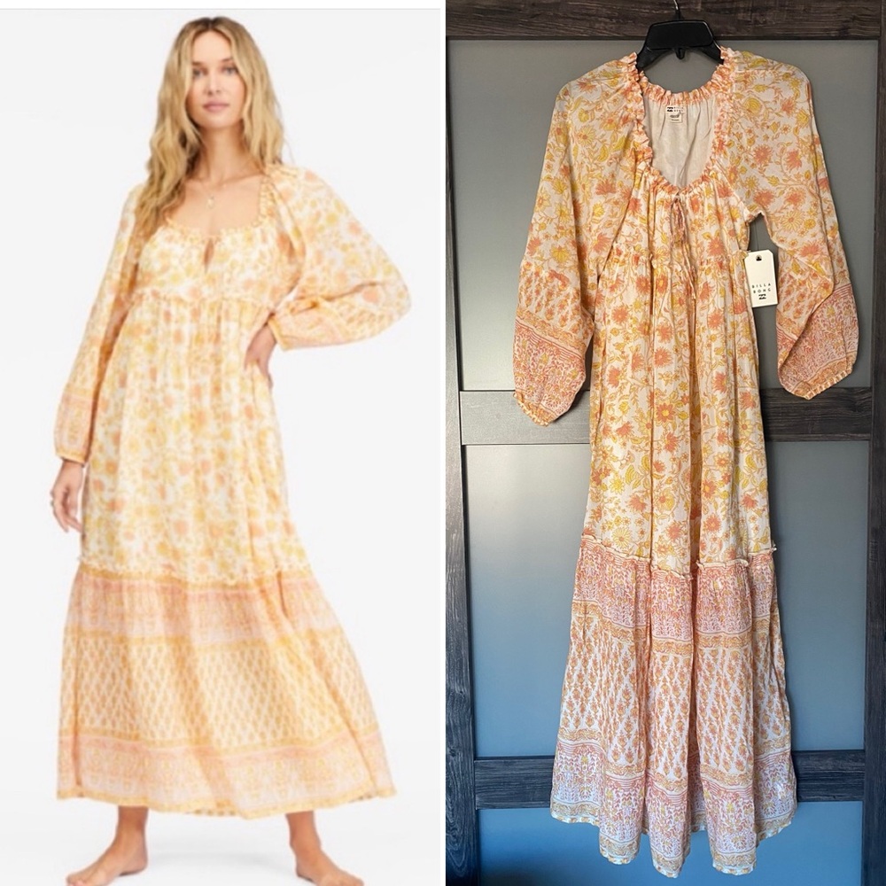 {Billabong} Endless Sunset Maxi Dress | sz XS